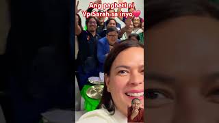 Ang pagbati ni VpSarah,Merry Christmas and Happy new year in advance #sarahduterte #shorts #trending