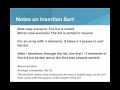 Insertion Sort