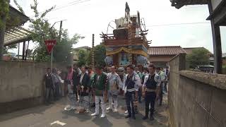 八丁目の山車　お浜下り　潮来祇園祭禮2018　初日　00070