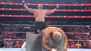 Brock Lesnar ATTACKS Cody Rhodes | Brock Lesnar Heel Turn On Raw | WWE Raw Highlights