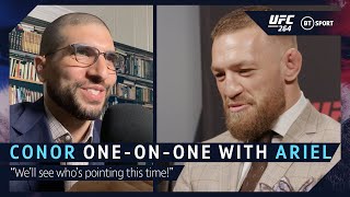 "We’ll see who’s pointing this time!" Conor McGregor one-on-one with Ariel Helwani ahead of UFC 264