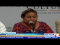 Rigoberta Menchú, premio Nobel de la Paz, pidió preservar orígenes y la cultura indígena