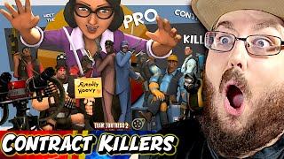Meet the PRO Contract Killers [SFM] Team Fortress 2 Animation REACTION!!!