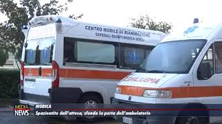 Modica. Spazientito dall’attesa sfonda la porta dell’ambulatorio