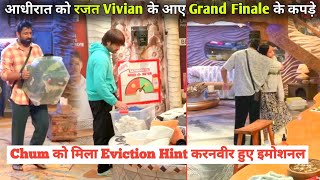 Bigg Boss 18 Live: Midnight Rajat Dalal Vivian Dsena Got Grand Finale Dresses, Karanveer Chum Crying