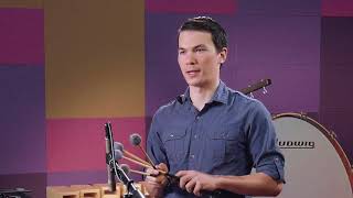 Sound Percussion: Four Mallet Grip Lesson Excerpt