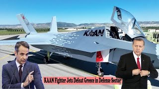 Turkey's Defense Industry Revolution, Kaan Fighter Jets beat Greece in Defense Sector