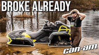 SUNK MY BRAND NEW CAN-AM! *NOT CLICK BAIT*