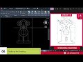 how to draw exercise 35 in autocad step by step tutorial for beginners