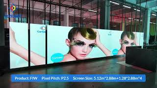 Canbest FIW Series Front Service P2.5 Indoor LED Display for auditorium