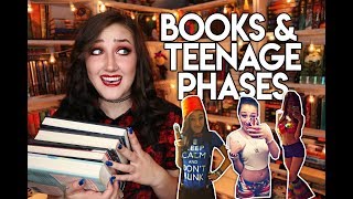 RECOMMENDING BOOKS BASED ON MY TEENAGE PHASES.