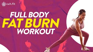 Full Body Fat Burn Workout | Full Body Workout at Home | Workout Routine for Beginners | Cult Fit