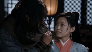 The girl was seriously injured, and Qiao Feng took care of her, and they had feelings