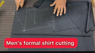 Men’s formal shirt cutting /  fitting shirt cutting | gents shirt cutting and stitching \\ #shirt