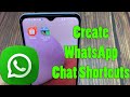 How To Create WhatsApp Chat Shortcuts on Android Home Screen