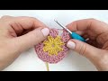 how to crochet african flower square easy us terms