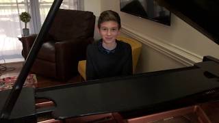 Teen Pianist, Evan Brezicki, thanks his subscribers.