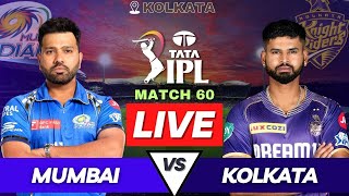 IPL 2024 Live KKR vs MI Match | IPL Live Score & Commentary | Mumbai vs Kolkata Live Match Score