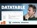 DATATABLE DANS UNREAL ENGINE : Le récap #8