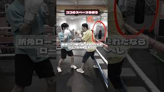 ロープ際での攻防🥊知ってる知らないではボクシングスキルの差が付く？#ボクシング #ファンモーション#キックボクシング #ディフェンス#boxing  #fitness #funmotion