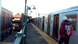 IRT (2) WPR Local and (5) WPR Express at Prospect Avenue during the AM Rush [HD]