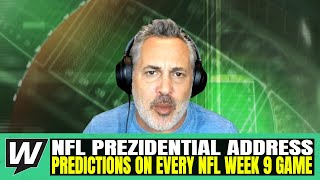 2022 NFL Week 9 Predictions and Odds | NFL Picks on Every Week 9 Game | NFL Prezidential Address