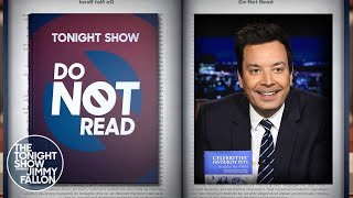 Do Not Read: Microwave Miracles, Celebrities' Favorite Pets | The Tonight Show S