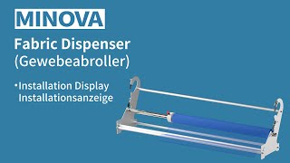 MINOVA Fabric Dispenser (Installation Display) #tools #construction