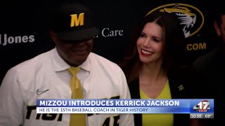 Mizzou introduces Kerrick Jackson as new baseball coach