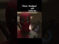 wolverine vs deadpool who would win shorts viralvideo