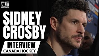 Sidney Crosby Discusses Canada vs. USA Four Nations Matchup, Challenge of Brady \u0026 Matthew Tkachuk