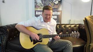 Taylor Academy 12 Grand Concert Acoustic Guitar - Rimmers Music Presentation With James