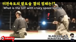 [Kenjutsu Note] Who can batto at crazy speed?