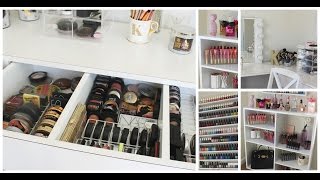 Makeup Collection + Storage | Room Tour- Kathleenlights
