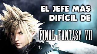 El jefe más difícil de FINAL FANTASY VII