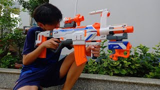 NERF GUN - SUPER GUN BATTLE - Phiên Bản Trẻ Trâu Siêu Hài