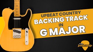 Upbeat Country Shuffle Guitar Jam Track In G Major