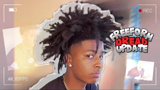 HOW TO GET FREEFORM DREADS IN 2 MINUTES….