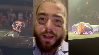 Post Malone Details Fall From Stage