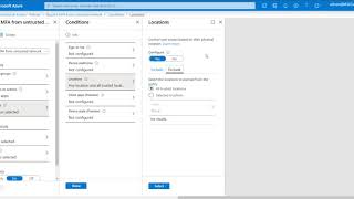 MFA from untrusted network Conditional Access Demo