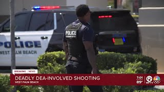Suspect shot dead by DEA agent in West Palm Beach