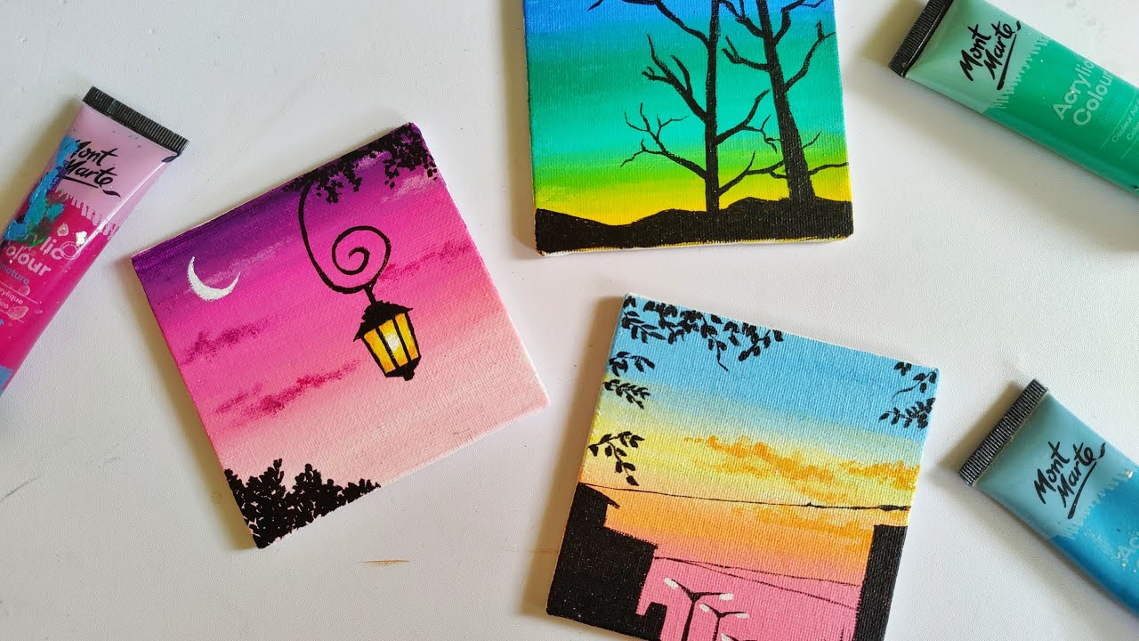 Cute Simple Paintings On Canvas
