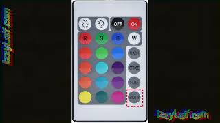 🚥 RGB messed colours remote button fix