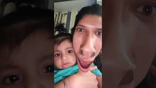 horse face funny video  #horseface #horse #kids #scared #filter