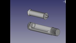 FreeCad Разделить на детали