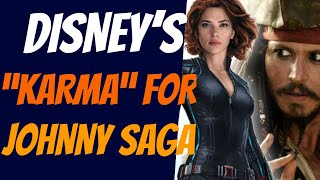 JOHNNY DEPP WINS - Black Widow Lawsuit Is Disney’s Karma For Johnny Depp Saga | Celebrity Craze