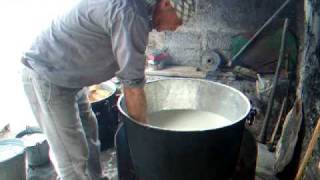 cheesemaking in Agia Paraskevi, Lesvos (2)