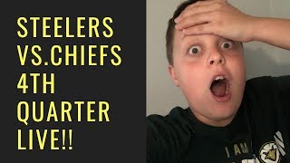 *LIVE* Steelers vs. Chiefs Week 2 4th Quarter!! Full Quarter!!