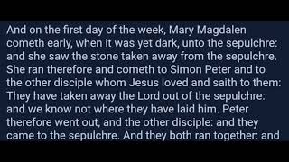 Daily Readings from the Douay-Rheims Bible: Monday of Rogation Days