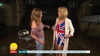 Kate Garraway Turns Heads in a Union Jack Dress! | Good Morning Britain